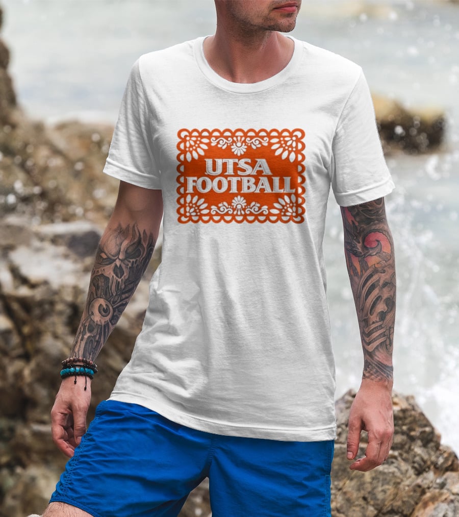 UTSA Football Papel Picado Roadrunners Team Spirit T-Shirt