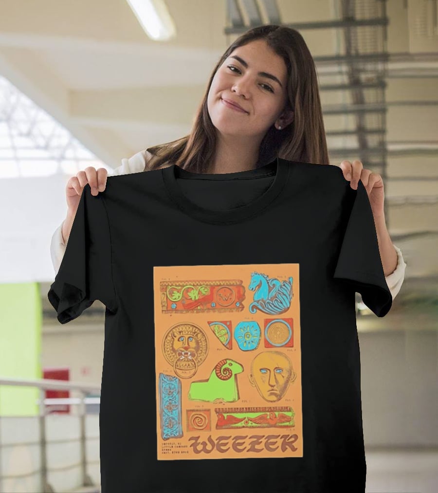 Weezer Detroit Little Caesars Arena September 27 2024 T-Shirt