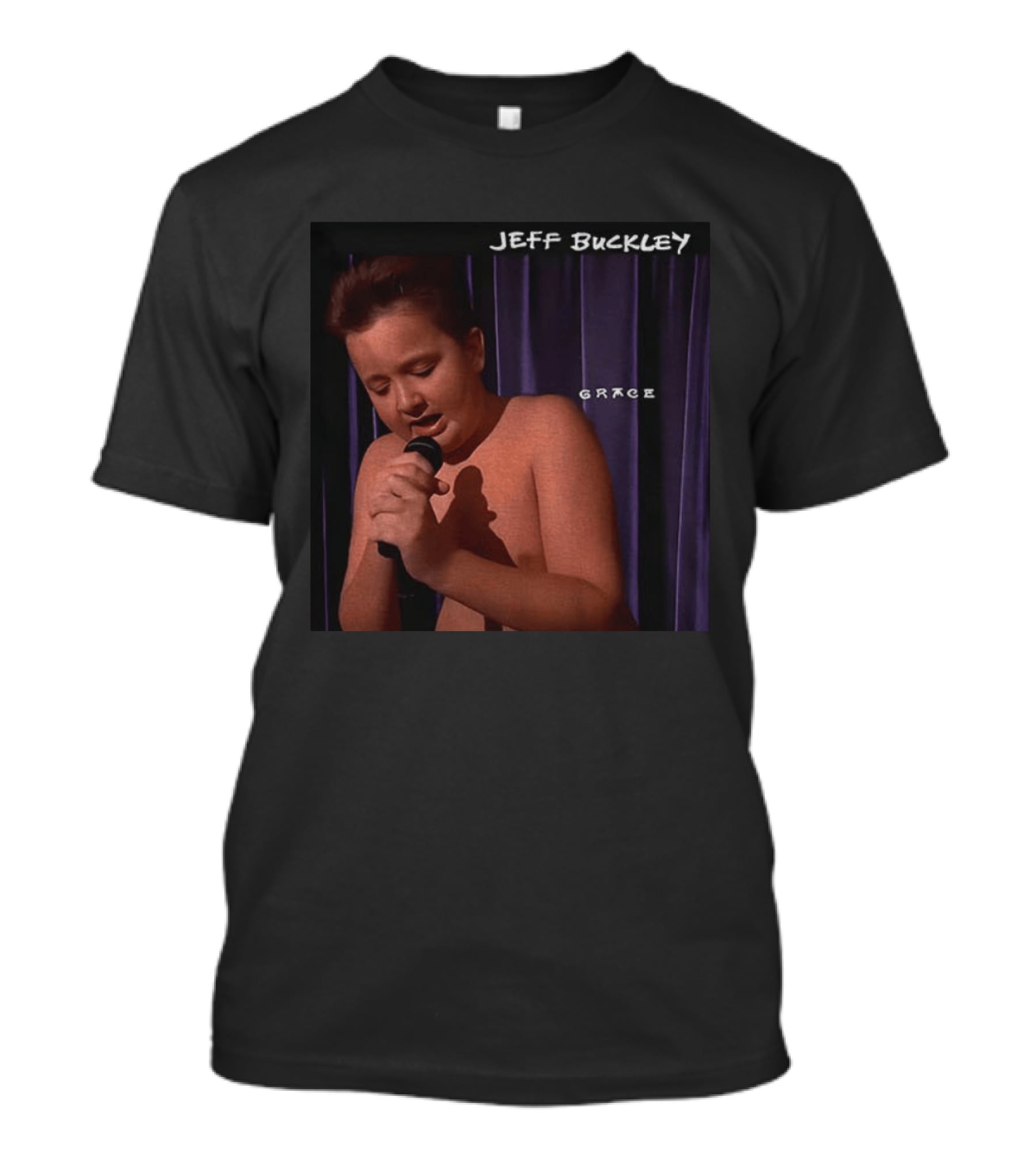 Jeff Buckley Grace Gibby Photo Image T-Shirt