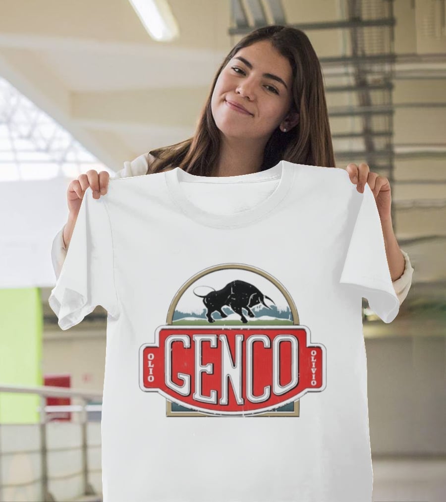 Genco Olive Oil The Godfather Bull Symbol Olio Olivo T-Shirt