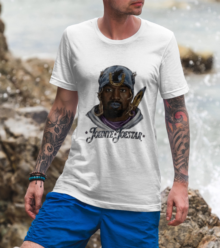 JOHN YE JOESTAR Anime Crossover Character Mashup T-Shirt