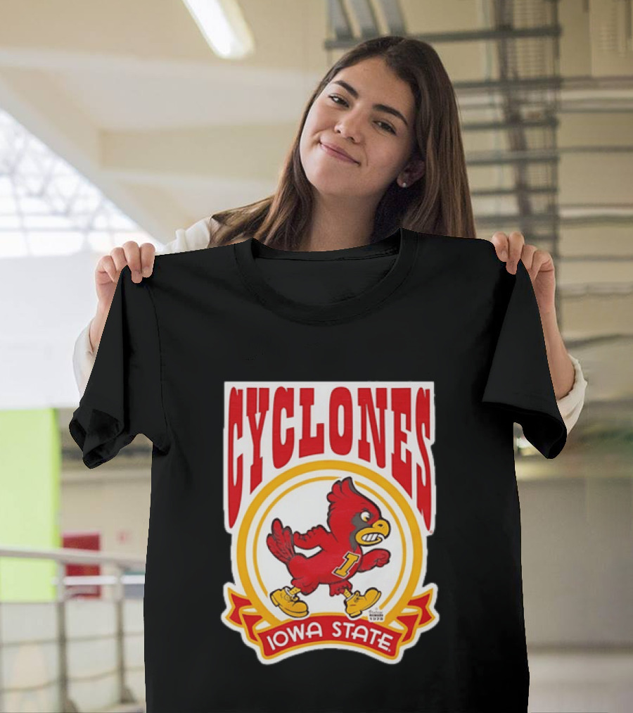 Iowa State Cyclones NCAA 1978 Mascot Bird T-Shirt