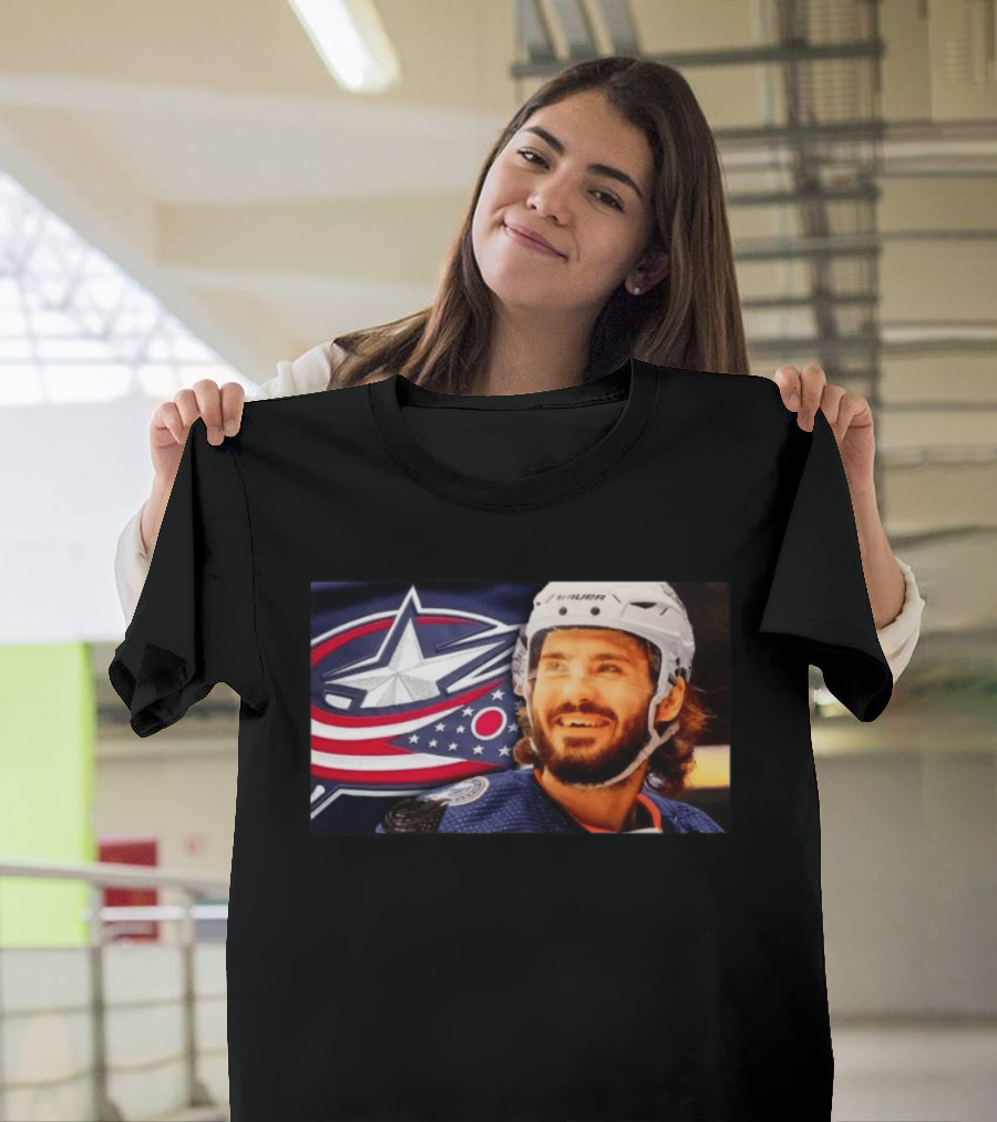 Columbus Blue Jackets Kirill Marchenko Latest Highlights T-Shirt