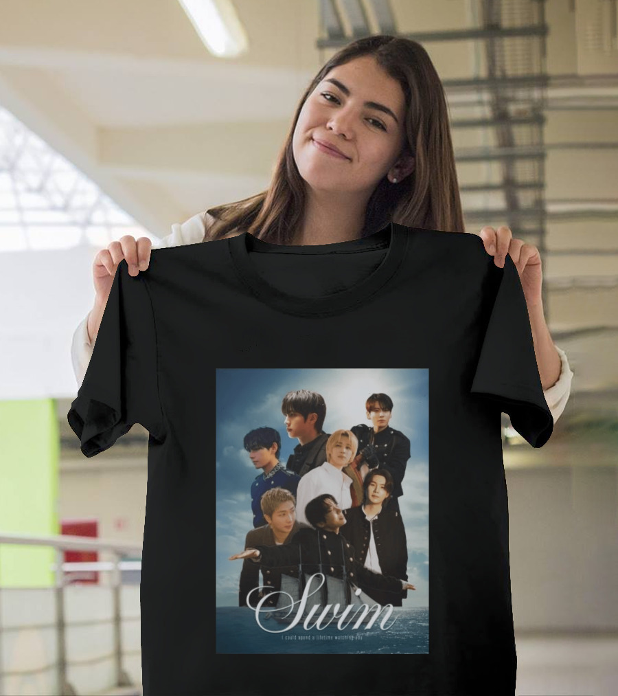 BTS Swim Song Of The Year VMAs Image With 'I Could Spend A Lifetime Ing You T-Shirt