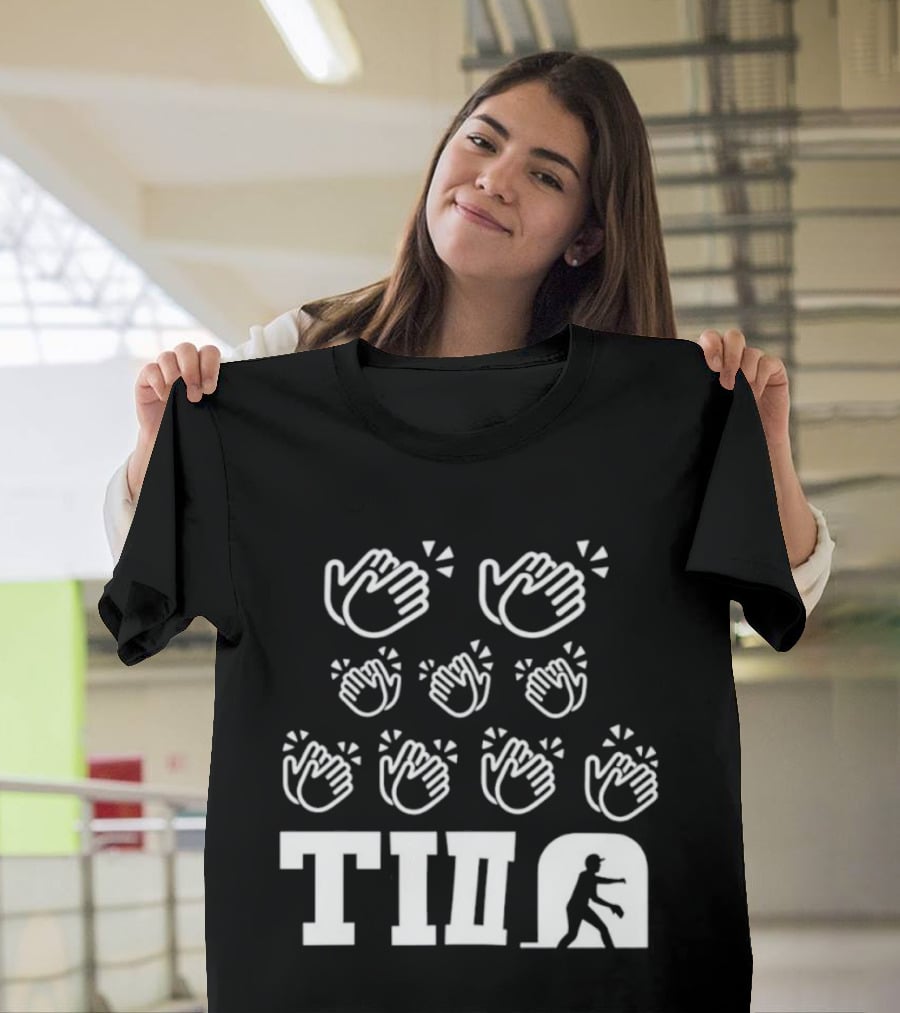 TII Clap Hands Baseball Pitcher T-Shirt