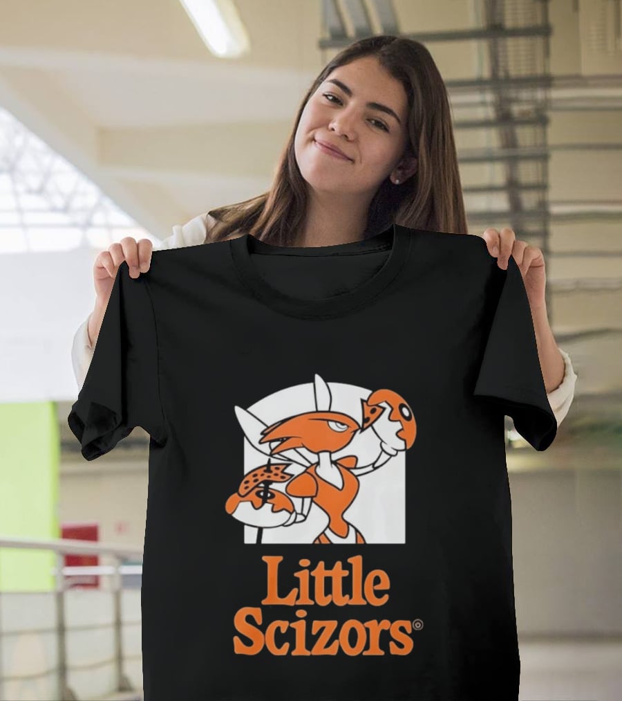 Little Scizors Pizza Scyther Pokémon T-Shirt
