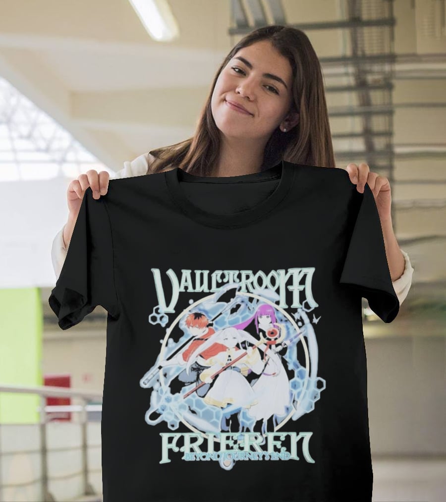 Vaultroom Frieren Beyond Journey's End Character Circle T-Shirt