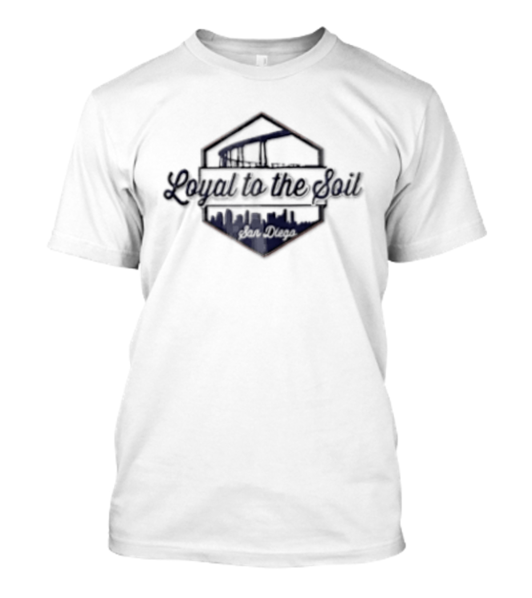 Loyal To The Soil San Diego Authentic Spirit Bridge Skyline T-Shirt