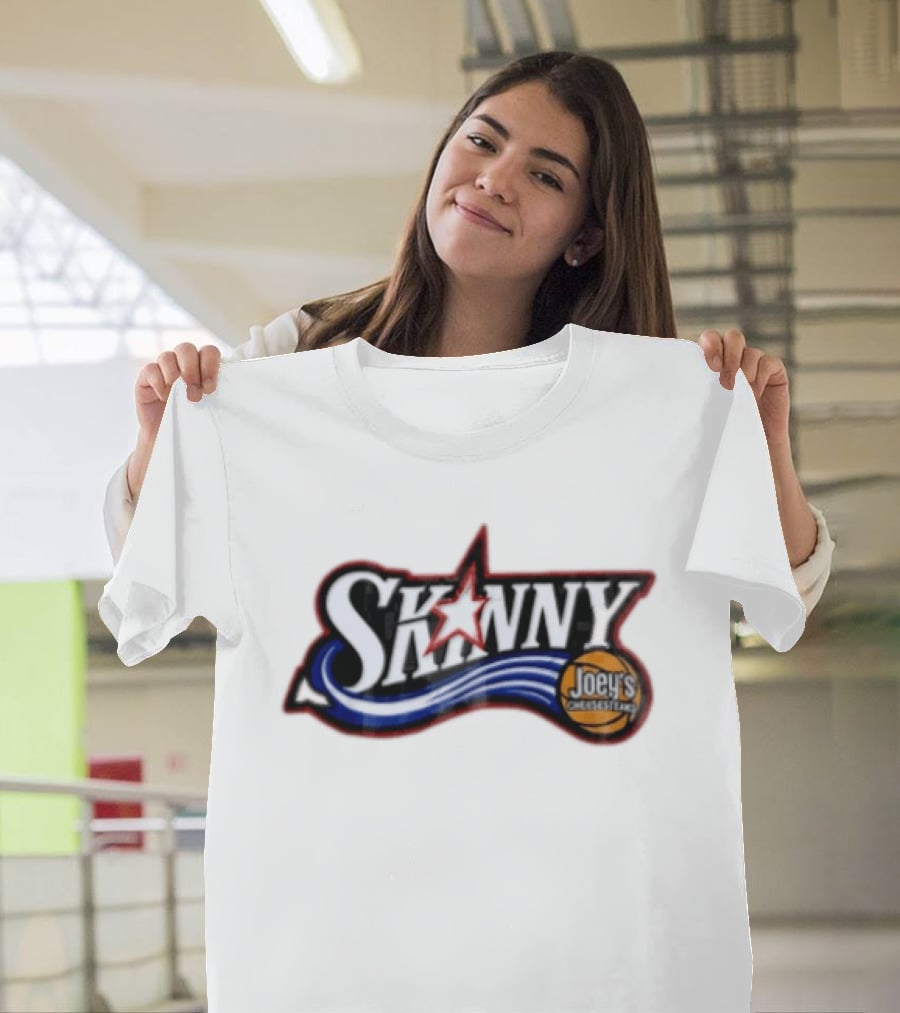 Skinny Joey's Cheesesteaks Basketball Star Wave T-Shirt
