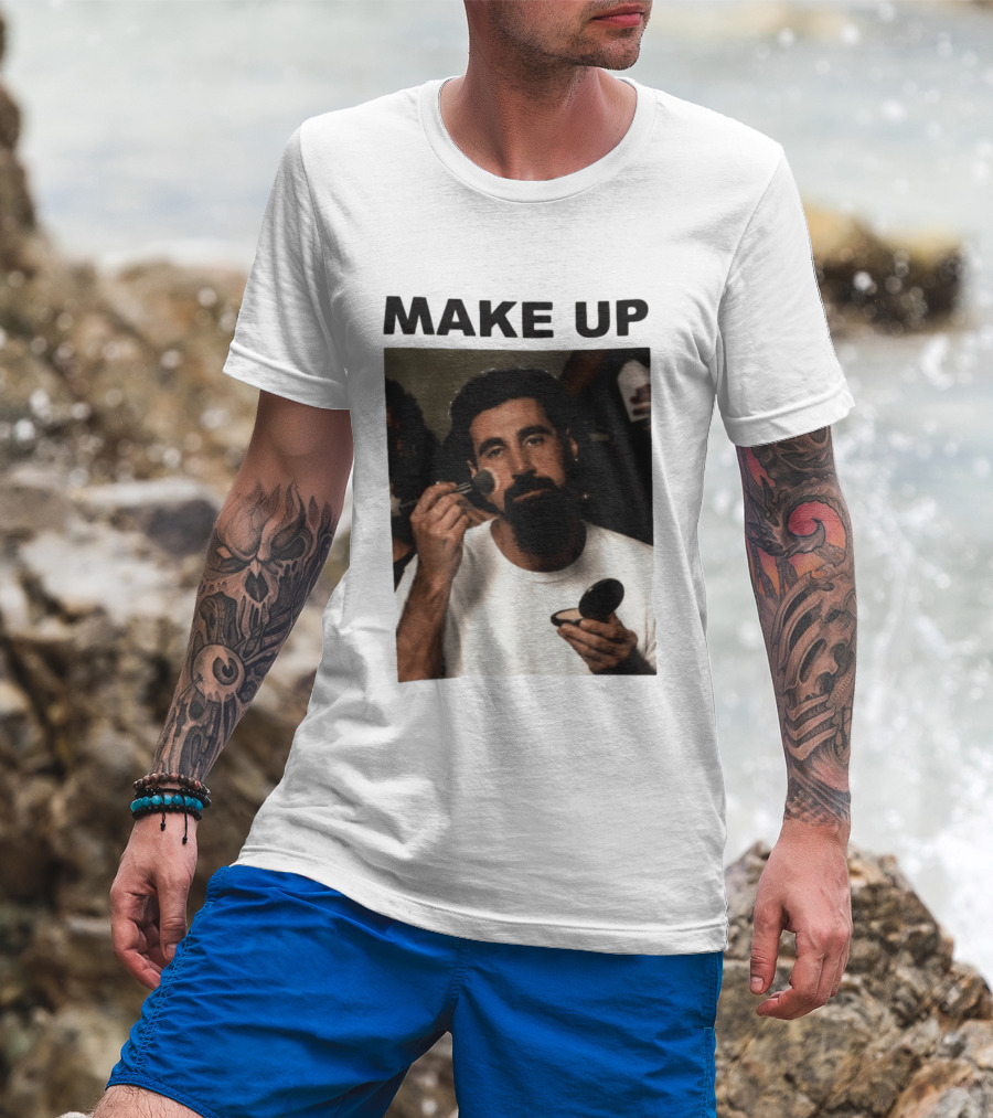 Soad Brazil Makeup Celebrity Face Applying Powder T-Shirt