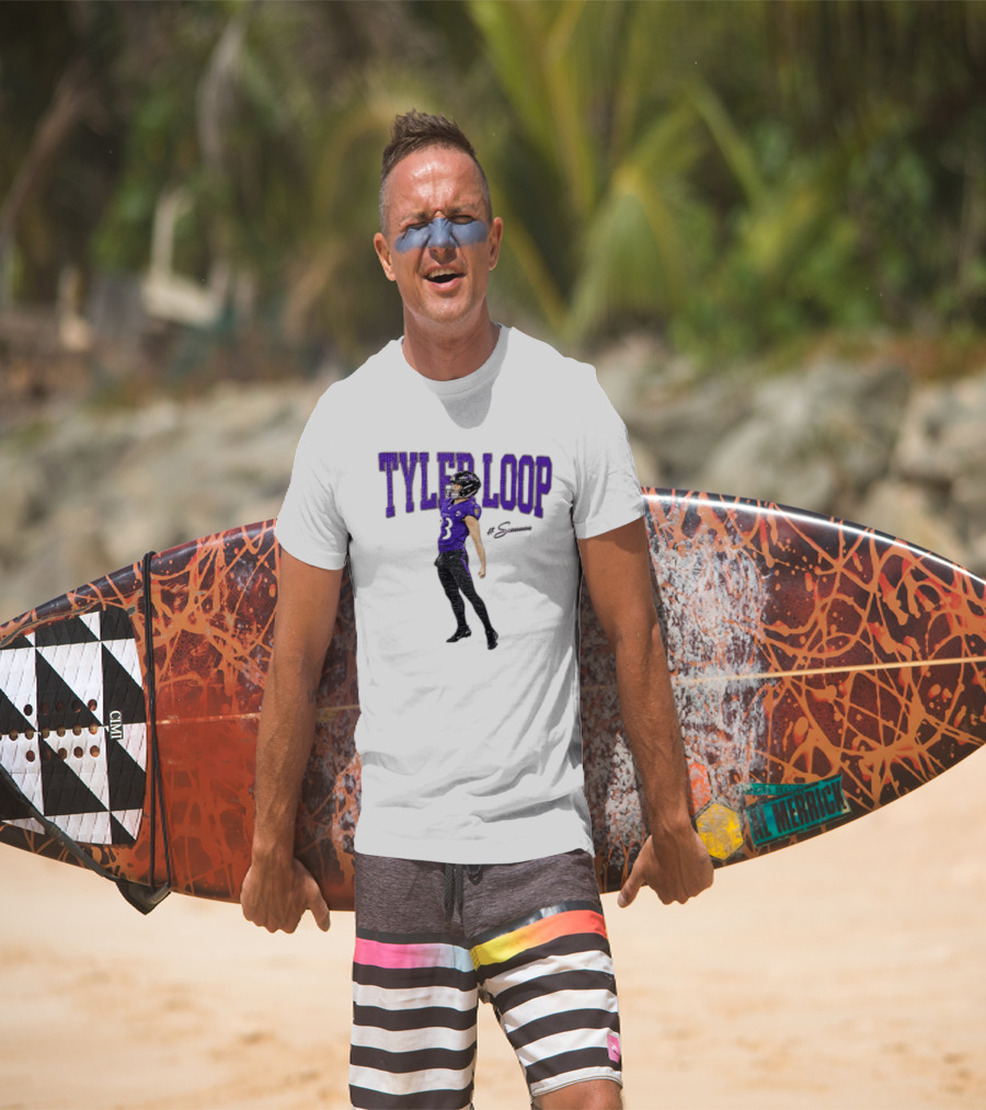 Tyler Loop Siuuuuuu Football The Ravens Player Celebration T-Shirt