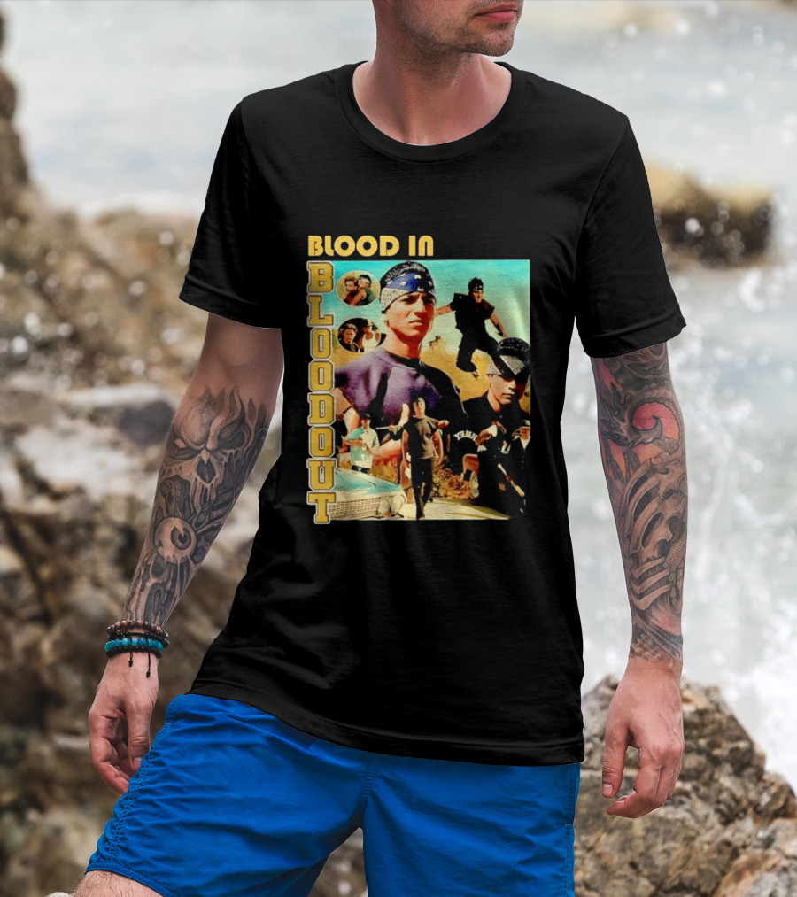 Blood In Blood Out 90s Cult Classic Movie T-Shirt