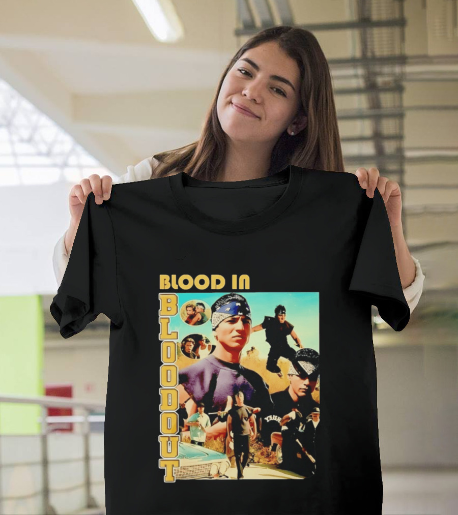 Blood In Blood Out 90s Cult Classic Movie T-Shirt