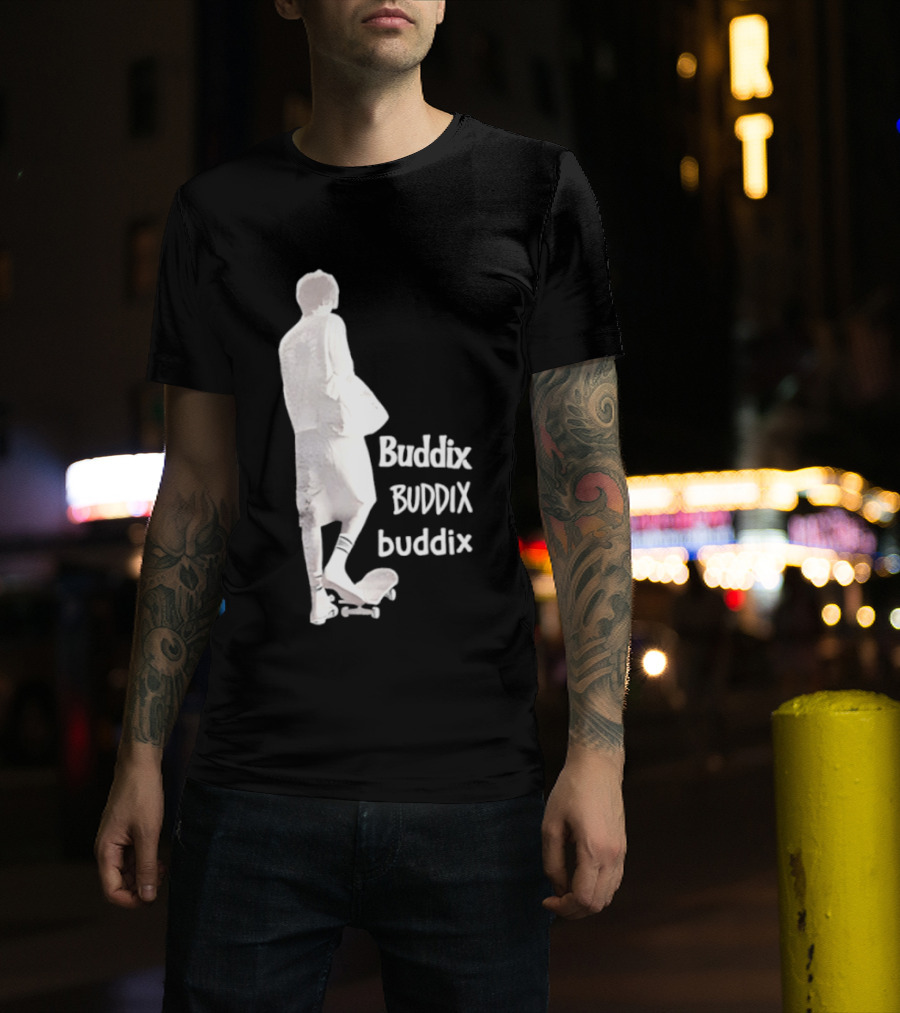 Buddix Skater Skateboarding Streetwear T-Shirt