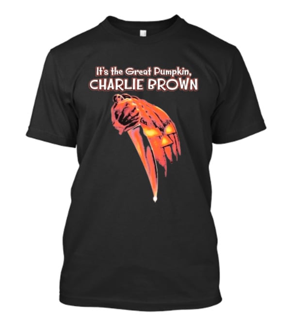 It's The Great Pumpkin Charlie Brown Horror Slasher T-Shirt