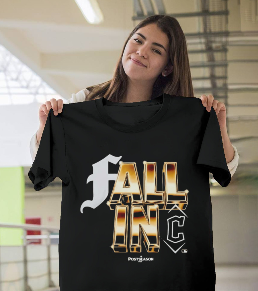 Cleveland Guardians Fall In C 2024 MLB Postseason T-Shirt