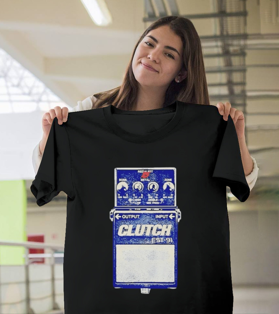 Boss Metal Zone Clutch Est 91 Rock Music Pedal T-Shirt