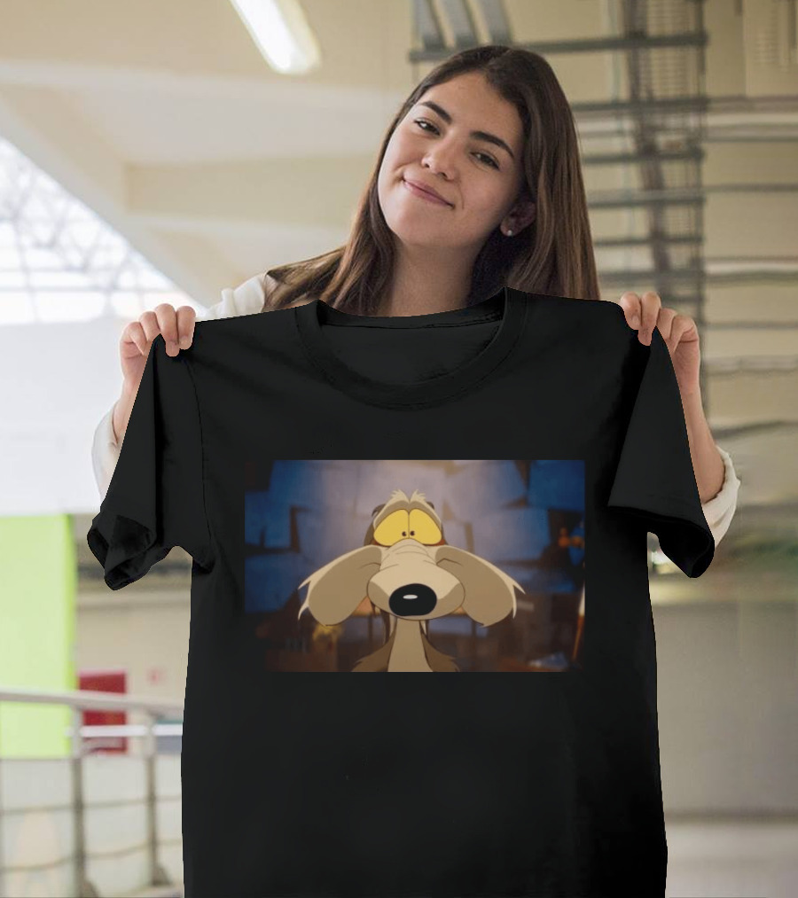 Coyote Vs Acme Release On Digital Tomorrow Animated Character Image T-Shirt