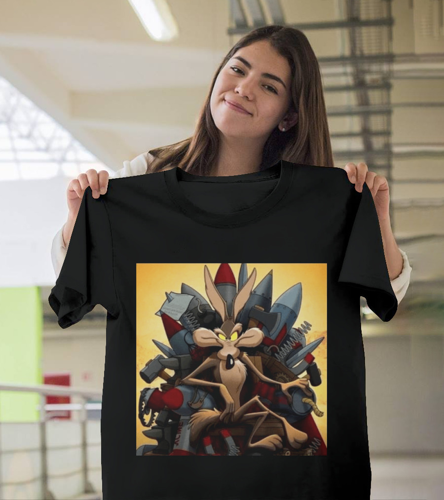 Wile E. Coyote Acme Rockets Digital Release Tomorrow T-Shirt