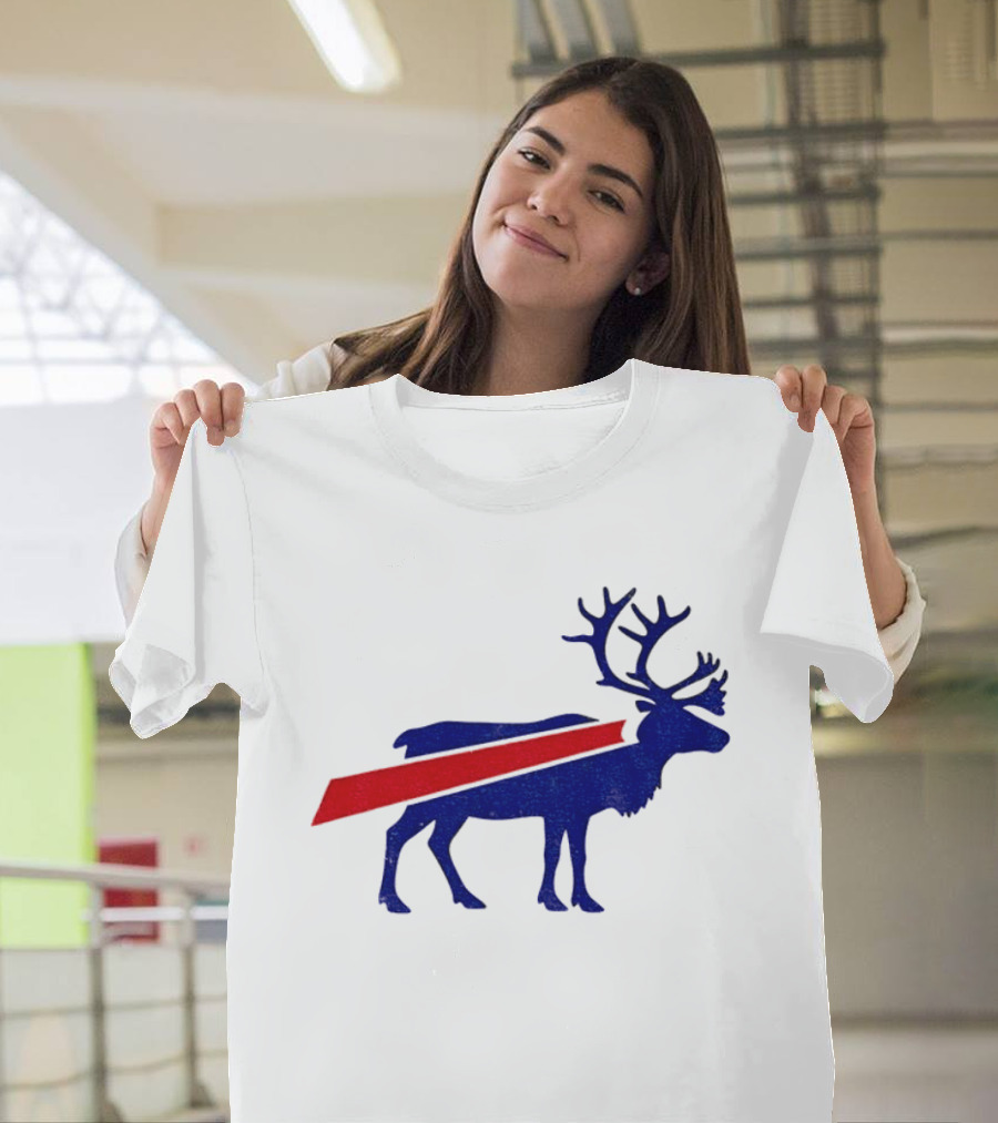 Buffalo Bills Reindeer Christmas Edition T-Shirt