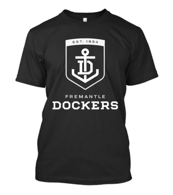 Fremantle Dockers Est 1994 AFL Australian Football League Anchor T-Shirt