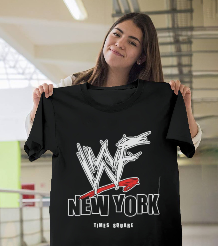 WWF New York Times Square Wrestling Federation T-Shirt