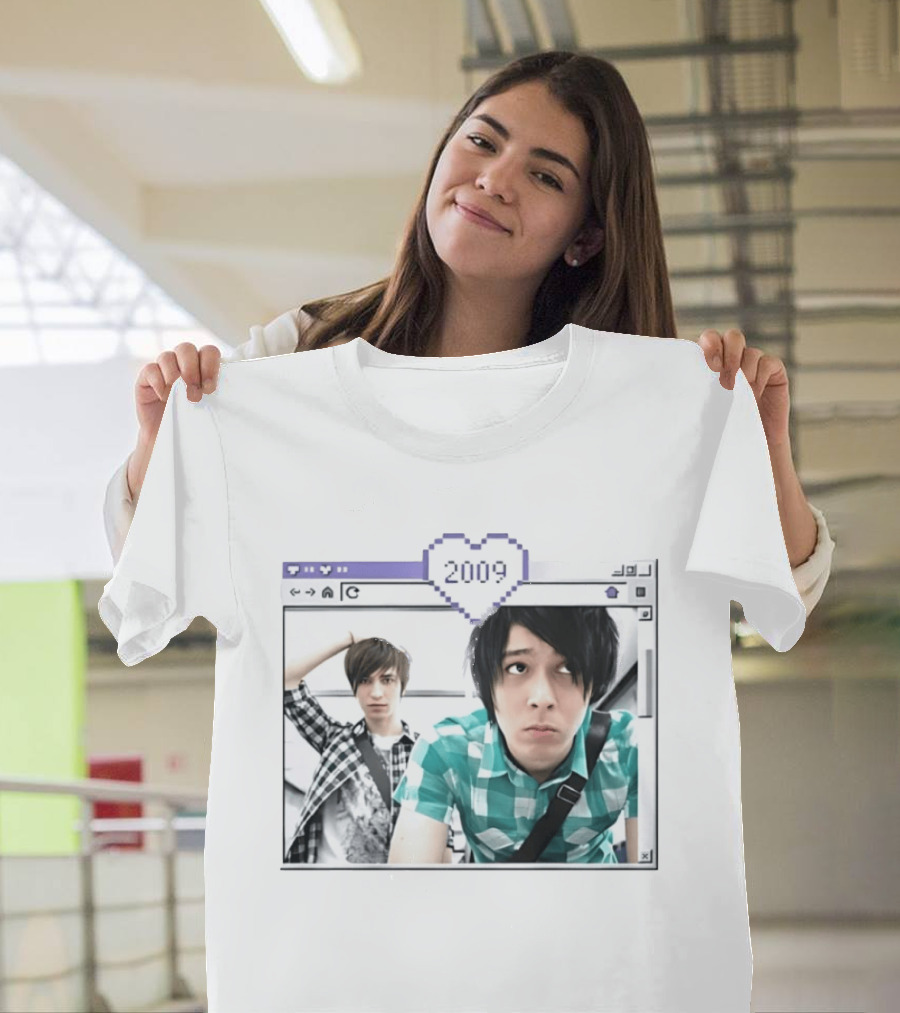 Cobra Starship 2009 Browser Window Pixel Heart Photo Frame T-Shirt