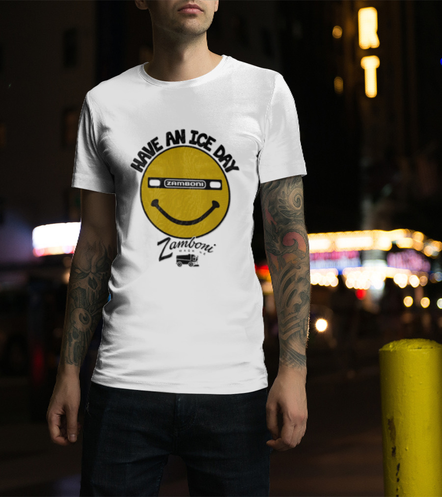 Have An Ice Day Smile Zamboni T-Shirt