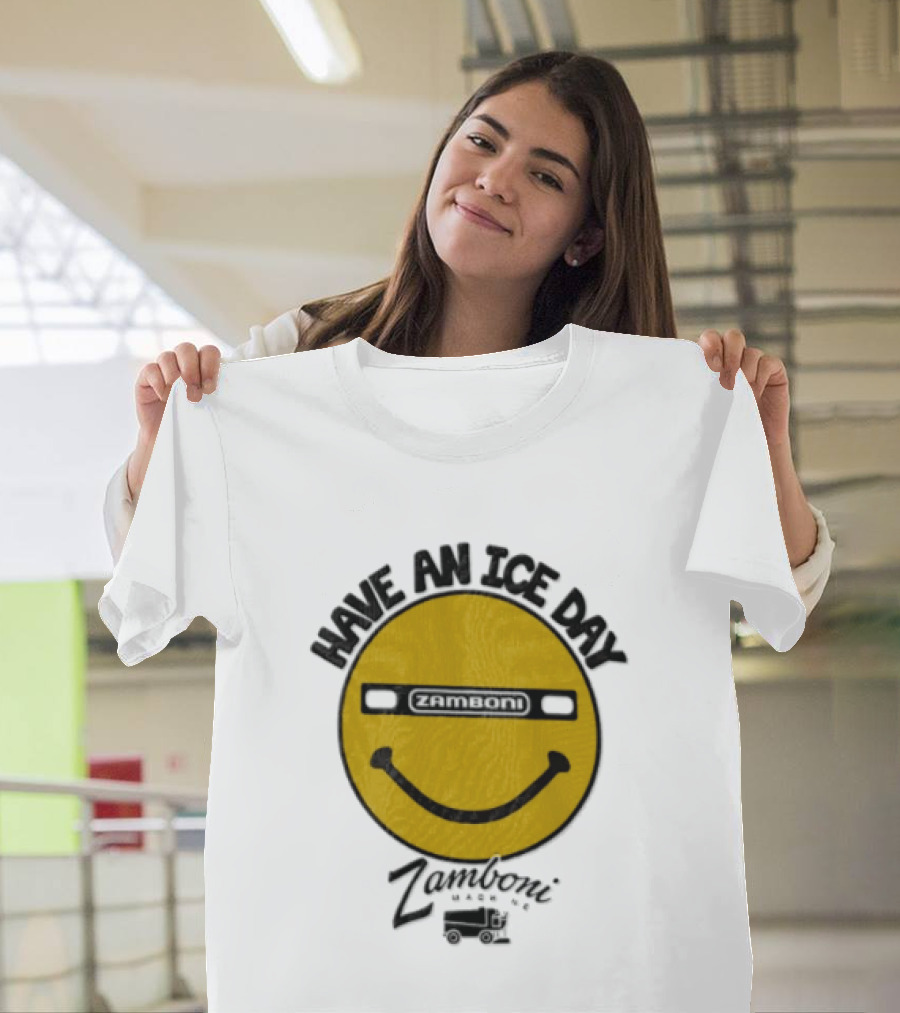 Have An Ice Day Smile Zamboni T-Shirt