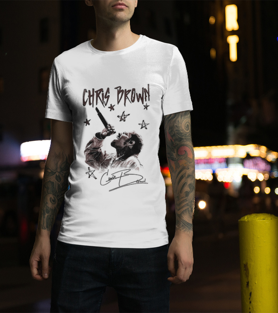 San Francisco 49ers Chris Brown Collaboration CB Signature T-Shirt