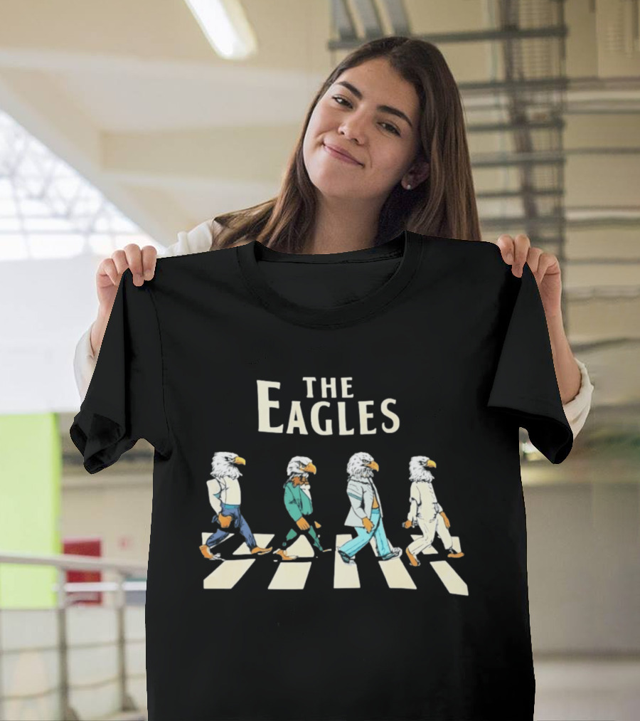 Philadelphia Eagles The Eagles Abbey Road Classic Rock T-Shirt