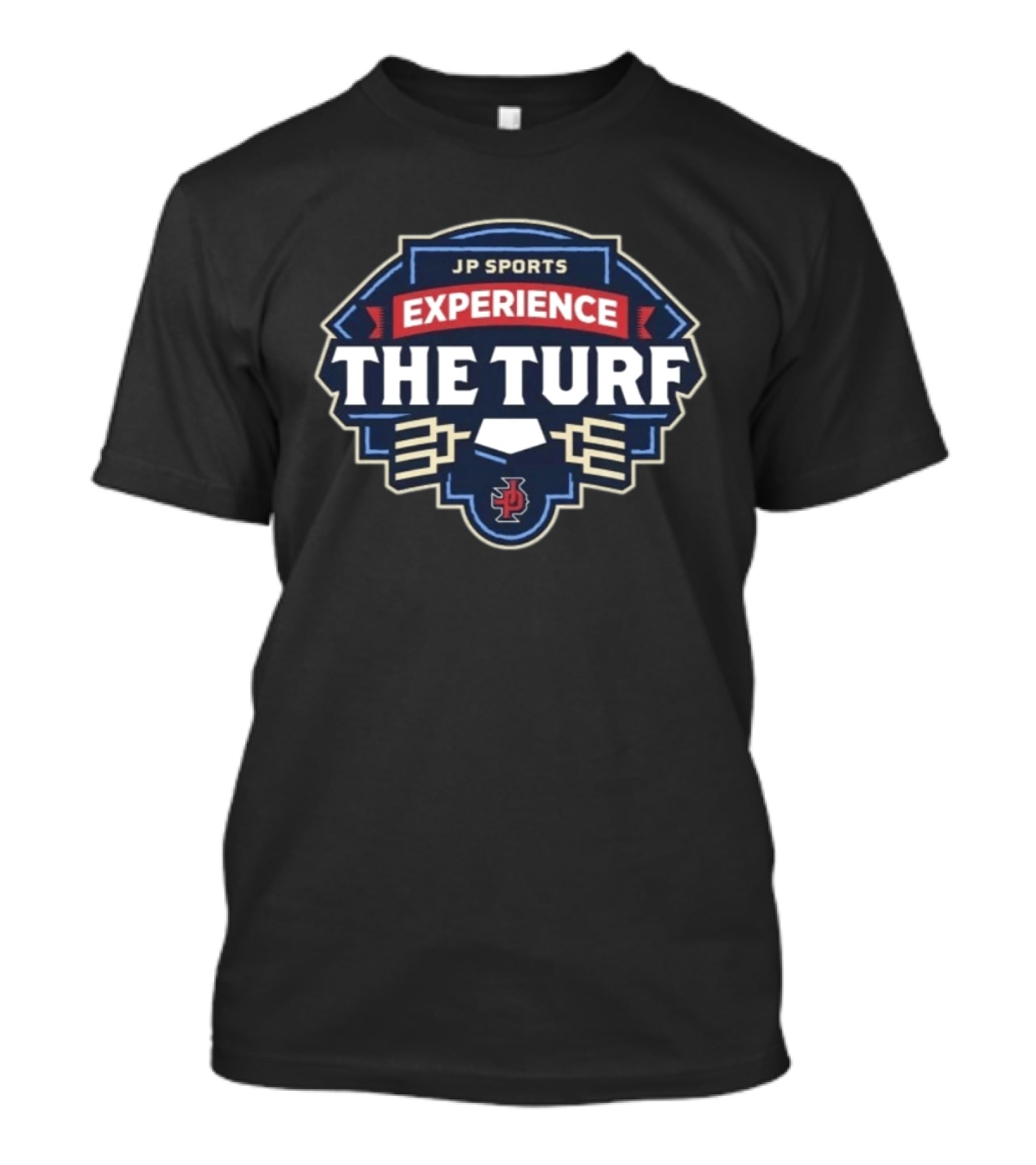 JP Sports Experience The Turf Fall Fastpitch 2026 T-Shirt