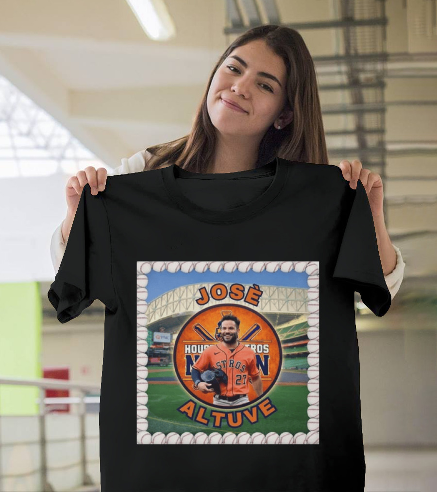 José Altuve Houston Astros Baseball Champion Stadium T-Shirt