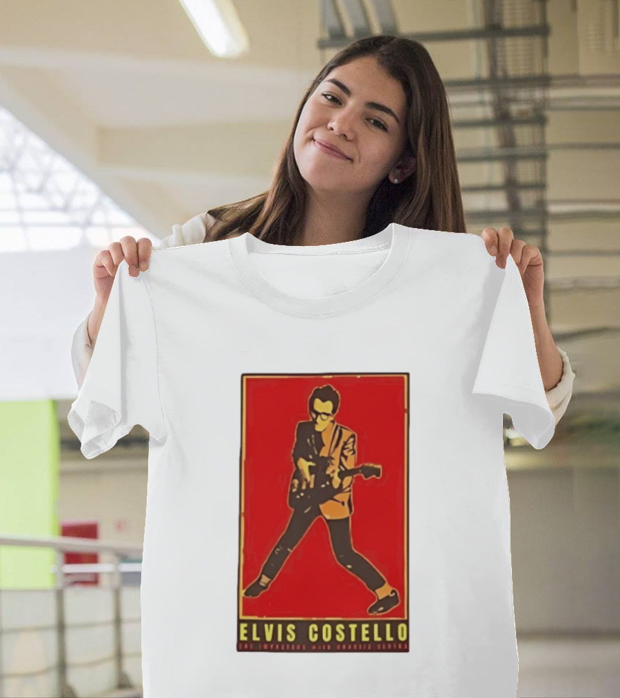 Elvis Costello And The Im S With Charlie Sexton Vintage Music T-Shirt