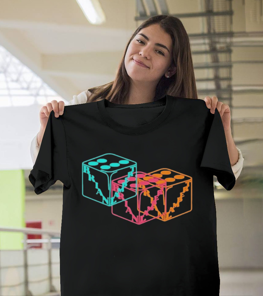 Green Bay Packers Lambert Fiesta Dice Neon Dice T-Shirt