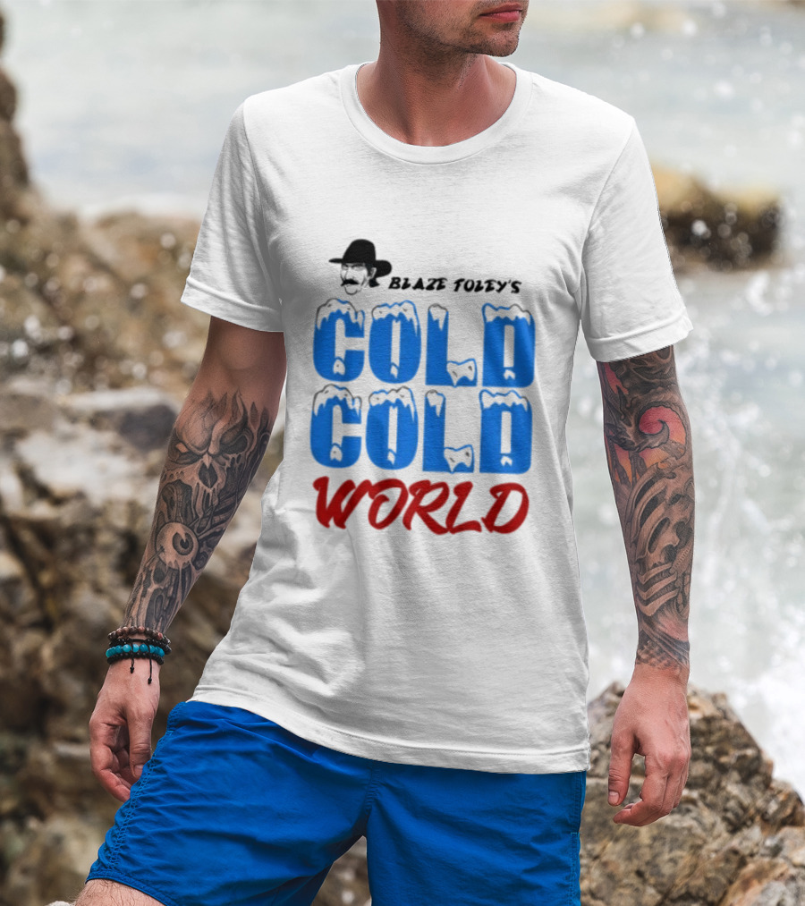 Blaze Foley's Cold Cold World Country Music T-Shirt