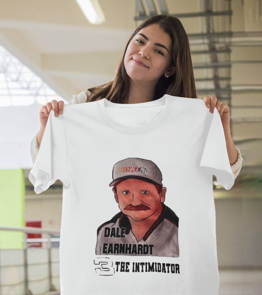 Dale Earnhardt 3 NASCAR The Intimidator T-Shirt