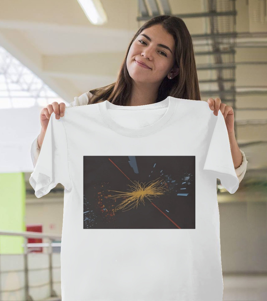 Higgs Boson CERN Particle Collision Event T-Shirt