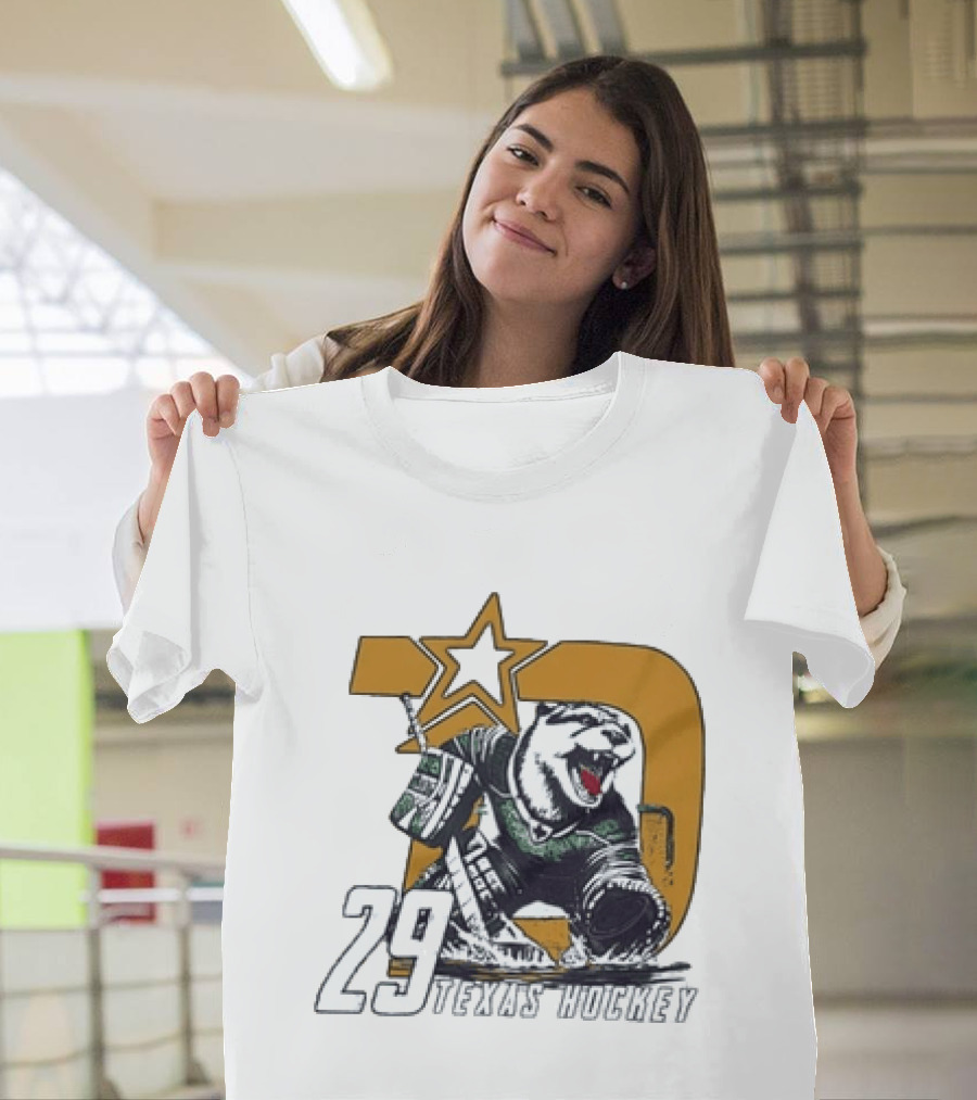 Texas Hockey Otter 29 Dallas Stars T-Shirt