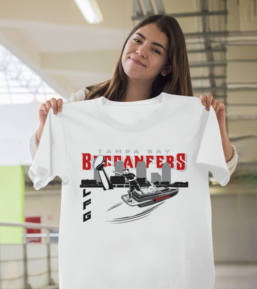 Tampa Bay Buccaneers LFG Boat Parade Championship Celebration T-Shirt