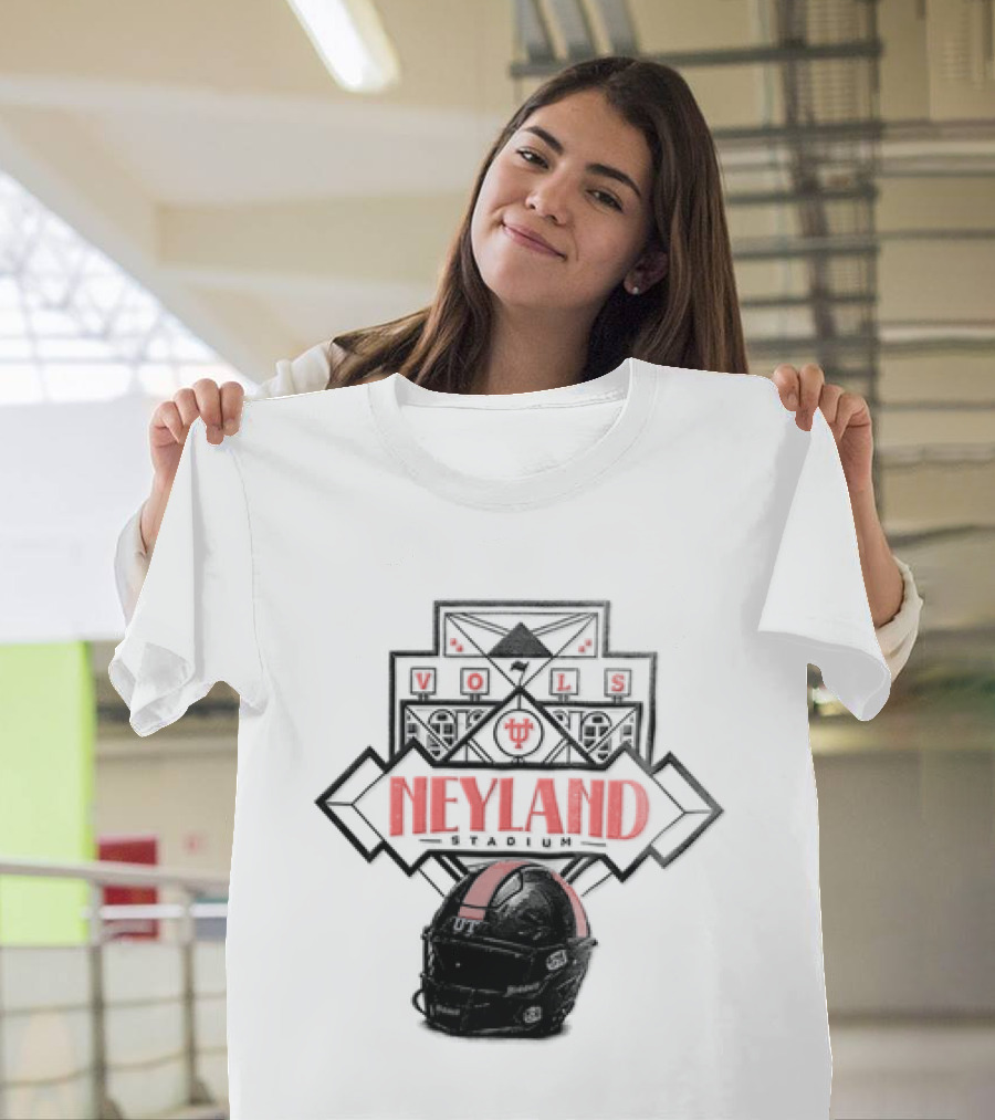 Vols Neyland Stadium UT Helmet T-Shirt