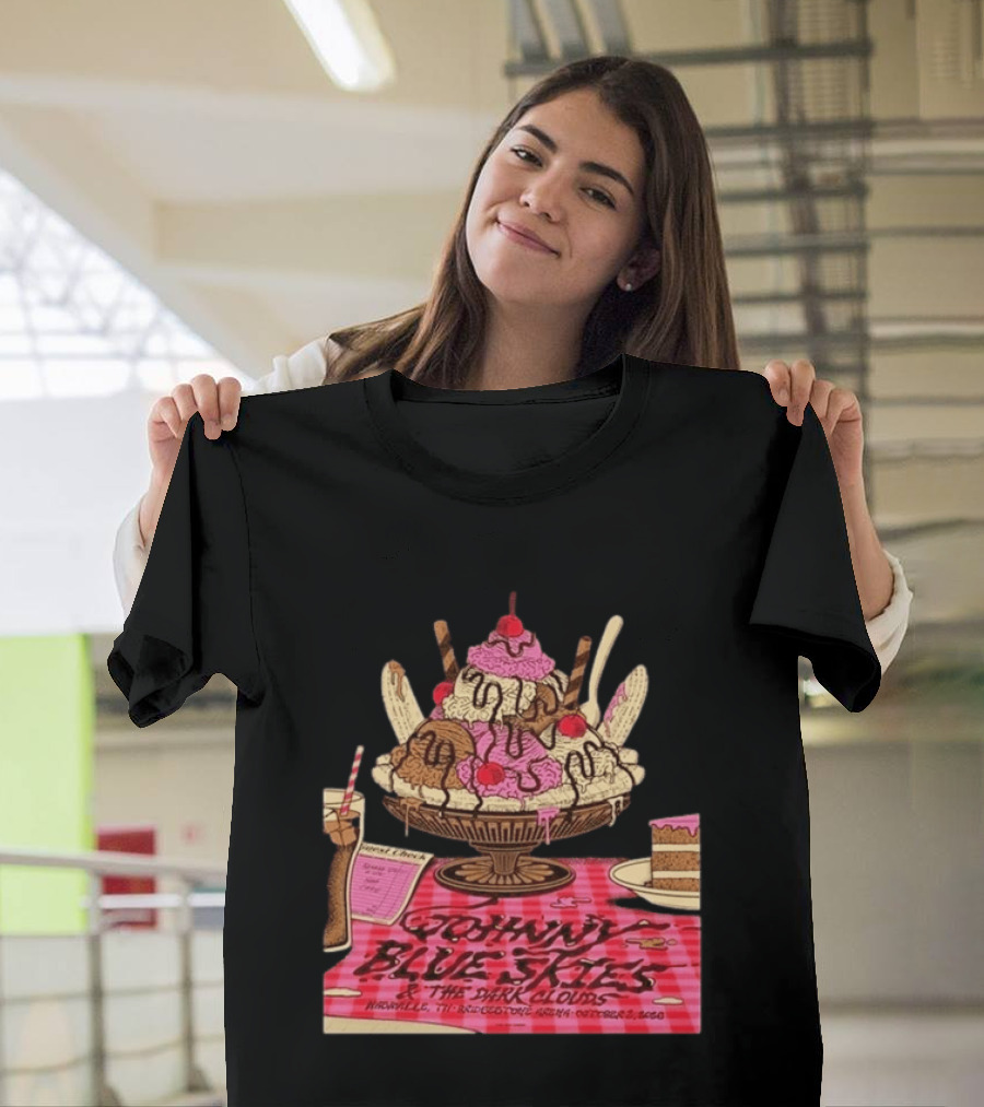 Johnny Blue Skies & The Dark Clouds Nashville Bridgestone Arena Event October 2 2026 T-Shirt