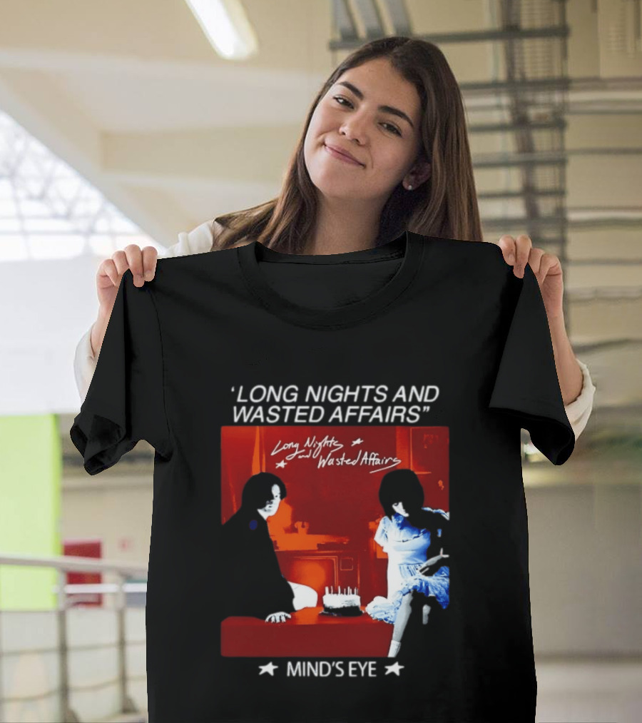 Long Nights And Wasted Affairs Mind's Eye Vintage Party Scene T-Shirt