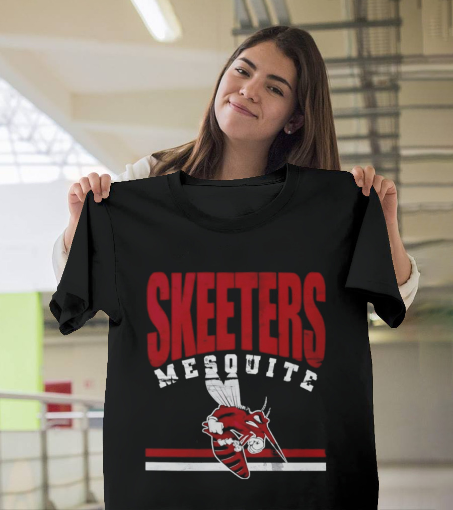 Mesquite Skeeters Distressed Baseball Texas T-Shirt