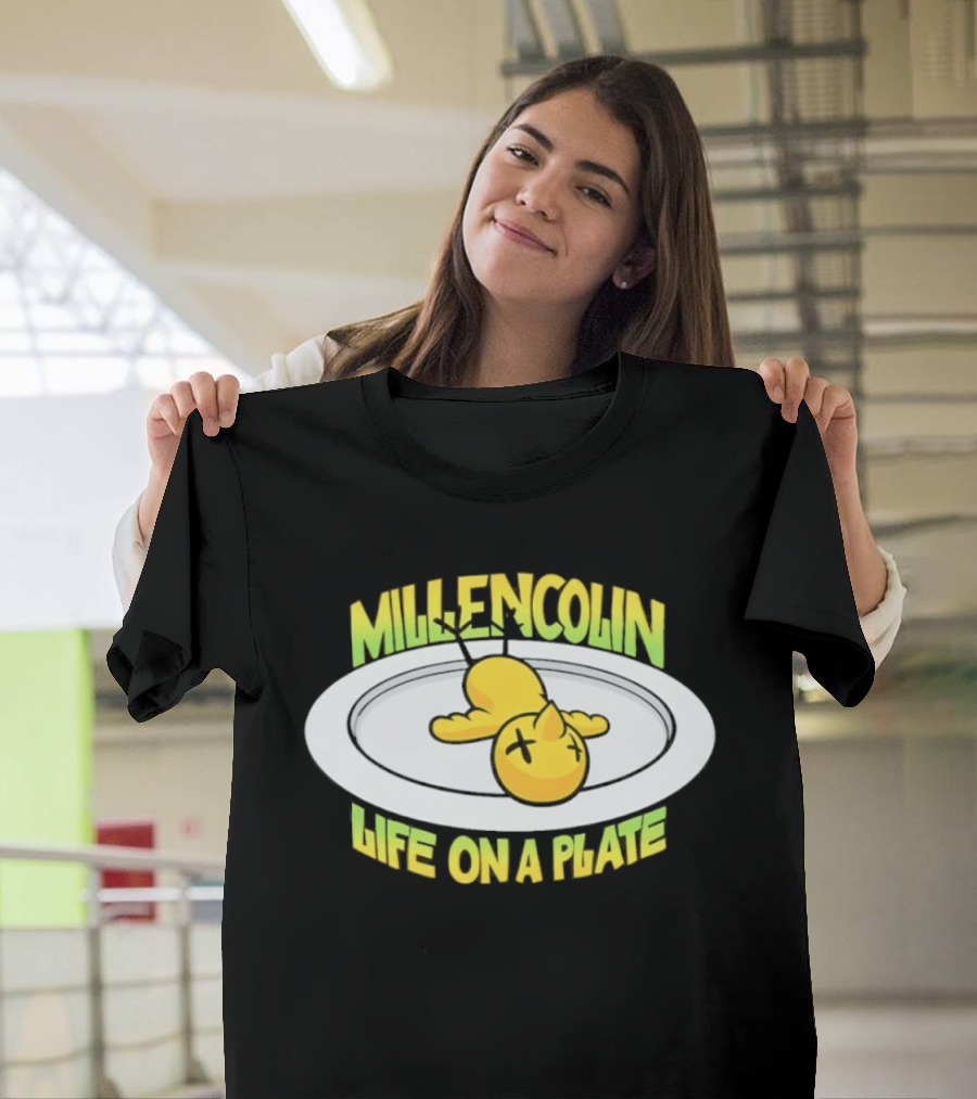 Millencolin Life On A Plate Punk Rock Album Art Yellow Duck T-Shirt