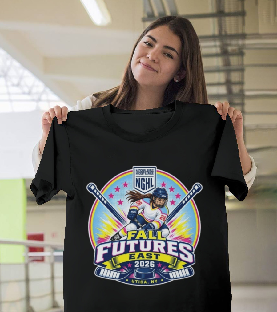 NGHL National Girls Hockey League Fall Classic Futures East 2026 Utica NY T-Shirt