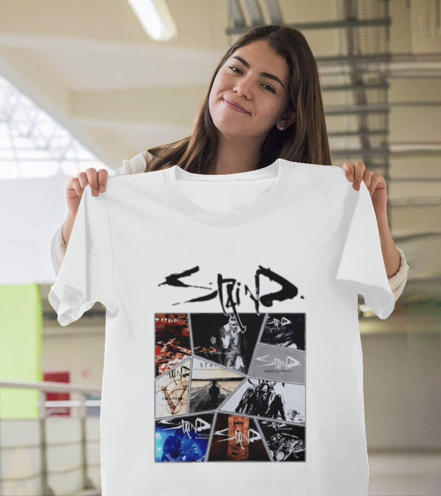 Staind Album Covers Collection Alternative Metal Band T-Shirt