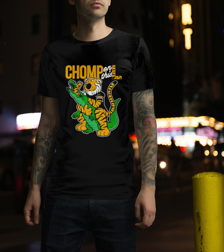 Chomp On This L Mizzou Tigers Beat Gators T-Shirt
