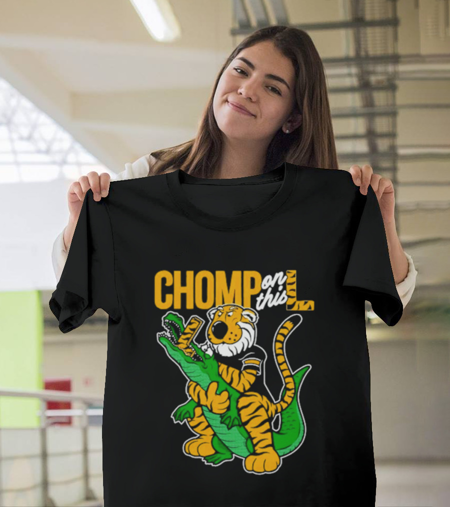 Chomp On This L Mizzou Tigers Beat Gators T-Shirt