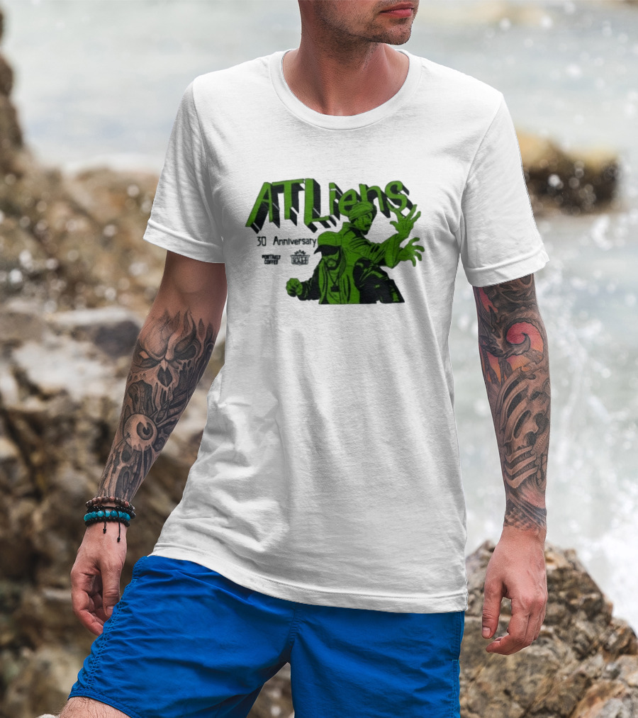 Outkast ATLiens 30th Anniversary Portaely Coffee Hip Hop Legends 90s Rap T-Shirt